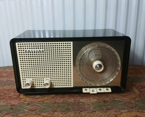 Philips bakelite radio b3x95u - bakelite,