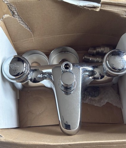 Chrome bath shower mixer - chrome,