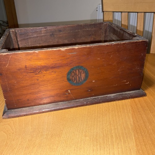 Vintage box marked bbc part - vintage,