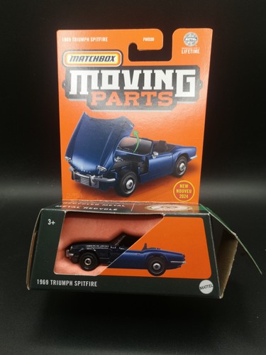 Matchbox 1969 triumph - triumph, spitfire