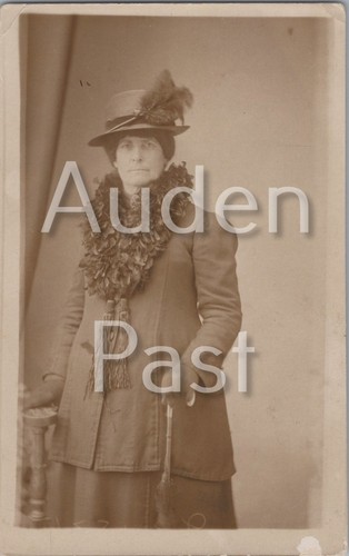 Vintage portrait postcard - vintage,