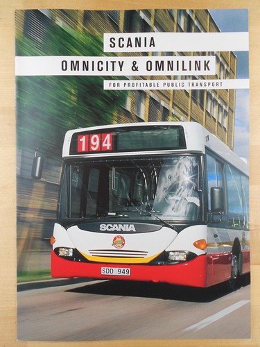 Scania omnicity omnilink bus - scania,