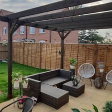 Garden Wooden Gazebo Pergola