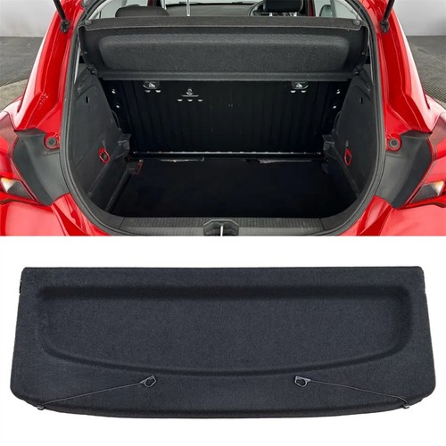Rear parcel shelf with straps - shelf,