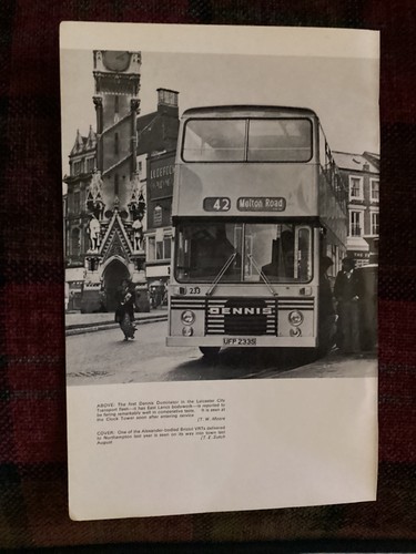 The first dennis dominator bus - first,