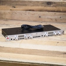 DBX 386 Stereo Tube Microphone Preamp with Digital Out MicPre Silver U262489