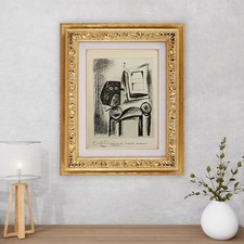 Pablo Picasso Original signed lithograph, COA and appraisal for $3,500 USD!.