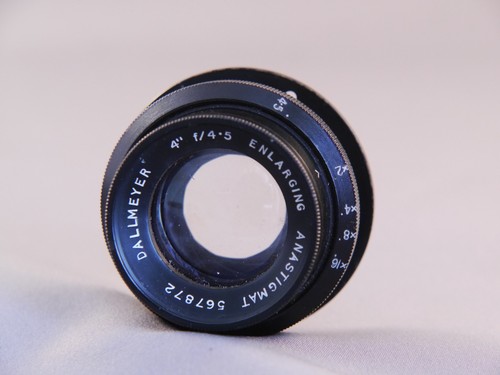 Vintage dallmeyer inch - , f