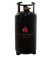 Campko Refillable Gas Bottle 36 Litres With 80% Multivalve 109382