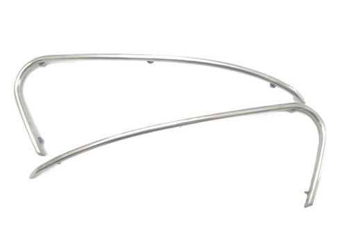Vespa side panel stainless - gs,