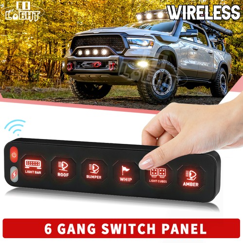 Wireless slim rgb gang - slim, 6