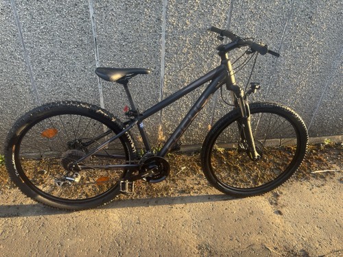 Black mountain bike - black,