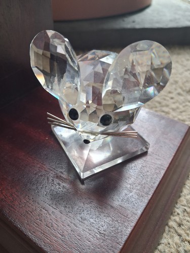 Swarovski crystal mouse - crystal,
