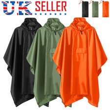 Folding Rain Poncho Adults