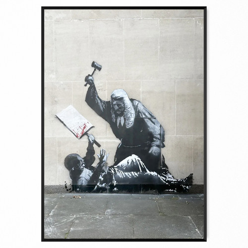 Banksy poster print royal - banksy,