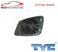 REAR VIEW MIRROR GLASS LHD ONLY RIGHT TYC 303-0121-1 P NEW OE REPLACEMENT