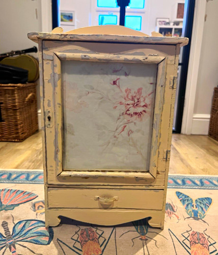 Pink vintage style - , wall