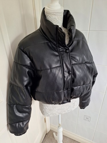 Ladies zara black faux leather - ladies,
