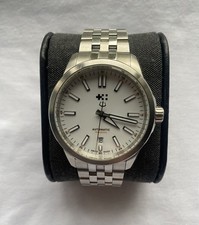 Christopher Ward C63 Sealander 39mm Automatic Watch White Dial