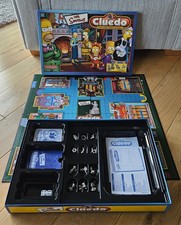 Original SIMPSONS CLUEDO GAME - 2001 Edition by Waddingtons  COMPLETE NOT PLAYED