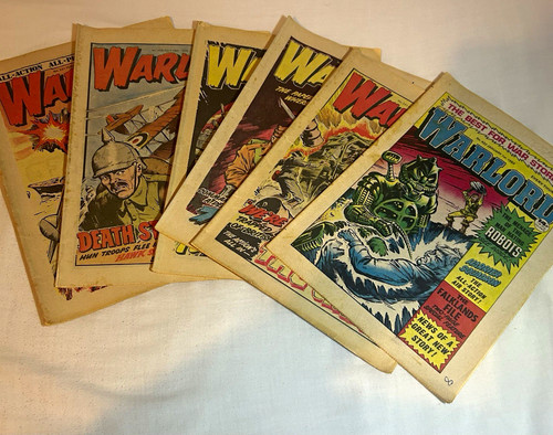 Vintage 1979 warlord comic - vintage,