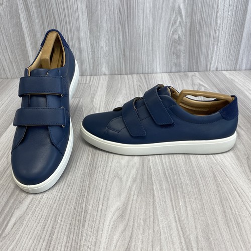 Hotter navy blue leather hook - hotter,