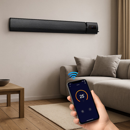 Infrared heater radiator wall - heater,