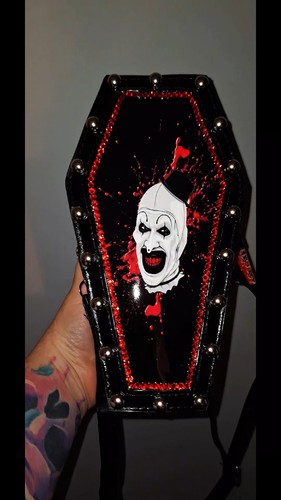 Terrifier inspired coffin - terrifier,