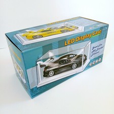 T9-189921 1:18 Scale Display Case for Models. With 4 Adjustable LED Lights.