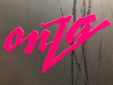 Onza Porcupine Porcs NEON Sticker Decal Logo diecut vinyl Bike MTB BMX VAN RETRO