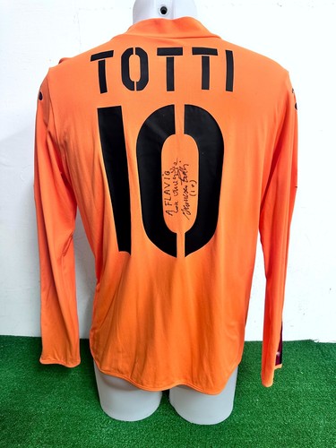 Roma jersey totti match worn - totti,