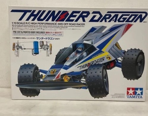 Tamiya thunder dragon - dragon, 4wd