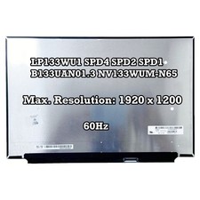 LP133WU1 SPD4 SPD2 SPD1 B133UAN01.3 NV133WUM-N65 LED LCD Screen 1920×1200 60Hz