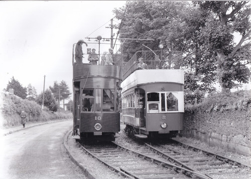 Hill howth tramway cars - of,