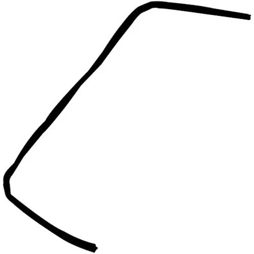 Creda top oven door seal - top,