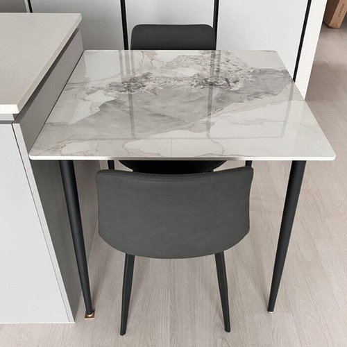 High gloss marble dining table - marble,