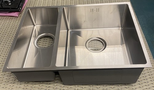 Double bowl undermount kitchen - undermount,