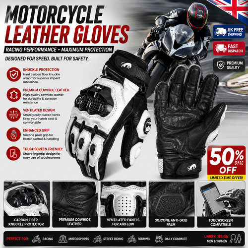 White black motorbike - white,