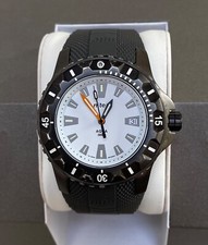 Nite Aqua Divers Watch - Gunmetal Grey - Ronda Quartz Swiss Movement .