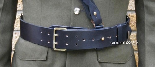 Sam browne belt leather - belt,