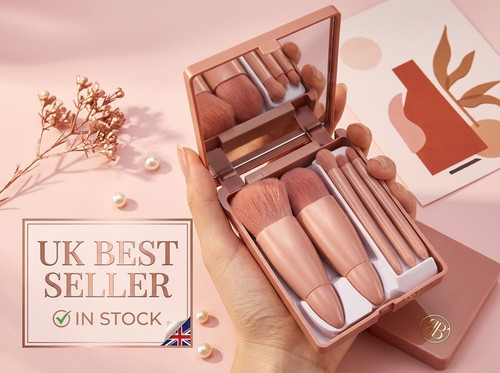 5pcs portable makeup brush - makeup,