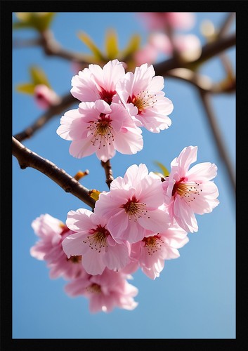 Serene cherry blossom - serene,