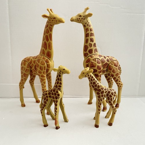 Playmobil giraffe family - playmobil, 4x