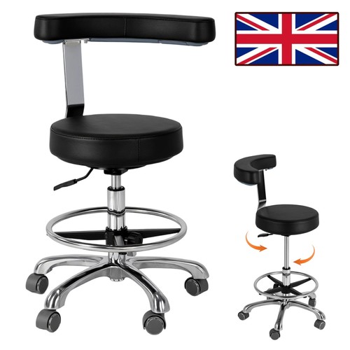 Adjustable rolling stool - rolling, with