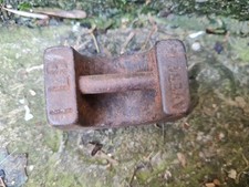 Small metal vintage  Old 1 Ib