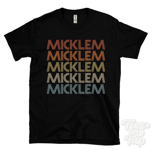 Micklem repeated retro style - retro,