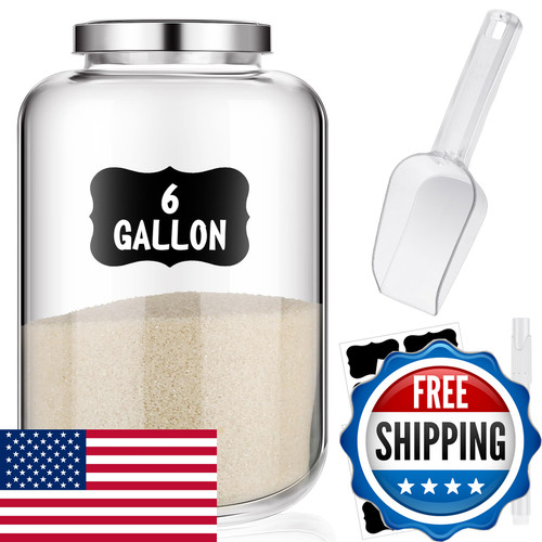Hushee gallon large glass - hushee,