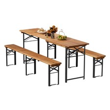 Wooden Picnic Dining Set Table