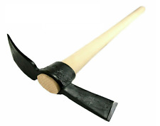 2.2kg Grubbing Mattock Beech Wood Shaft Wooden Handle Garden Digging Tool
