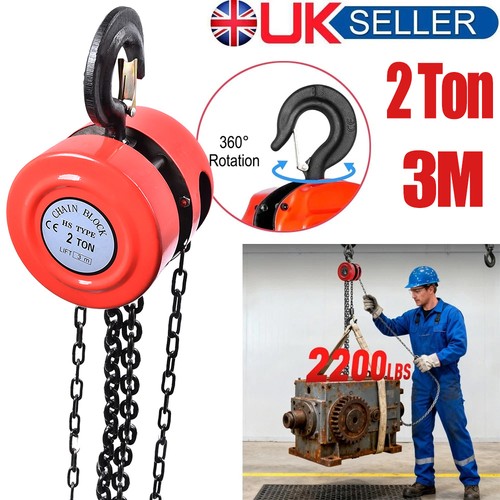 Ton chain hoist - 3m,